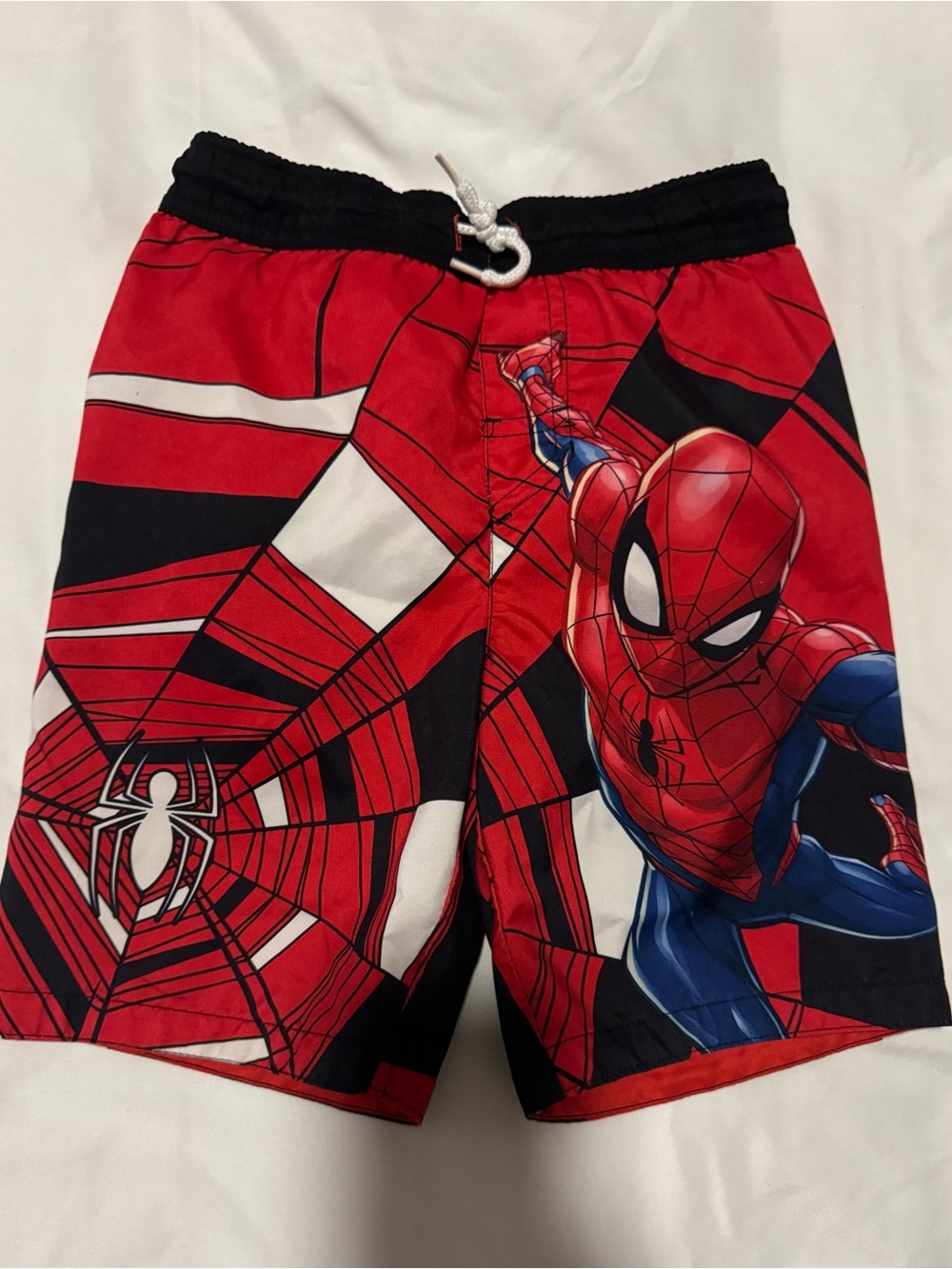 Official Marvel Spider-Man Boys Swim Trunks